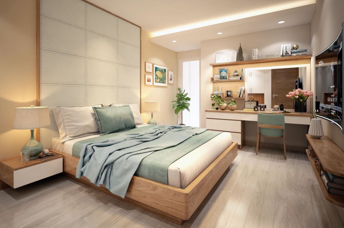 Cần cho thuê gấp căn hộ 3 phòng ngủ Sudico Nam An Khánh hướng Tây, diện tích 115m2, full nội thất